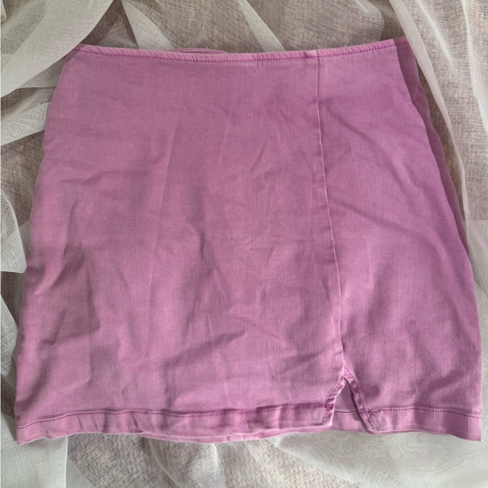 Pink Mini Skirt